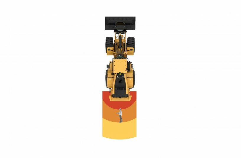 Caterpillar announces Collision Warning System and other technology options for Cat® medium wheel loaders<br>IMAGE SOURCE: Caterpillar