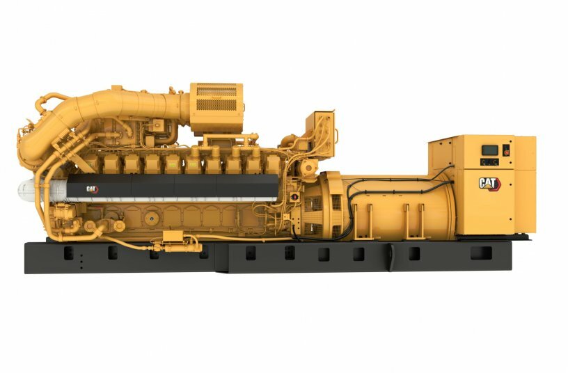 Das neue Cat G3520 3,1 MW Schnellansprech-Gasgeneratorset<br>BILDQUELLE: Caterpillar