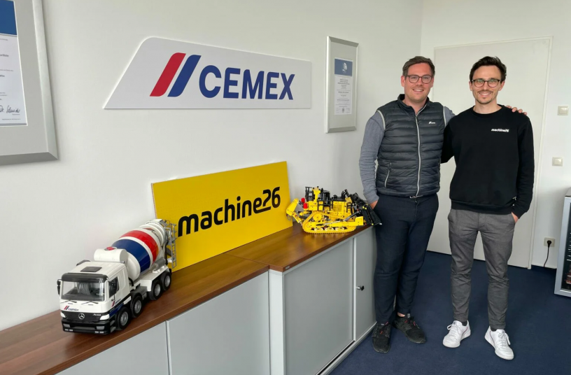 Machine26 collaborated with Cemex Ventures<br>IMAGE SOURCE: Machine26