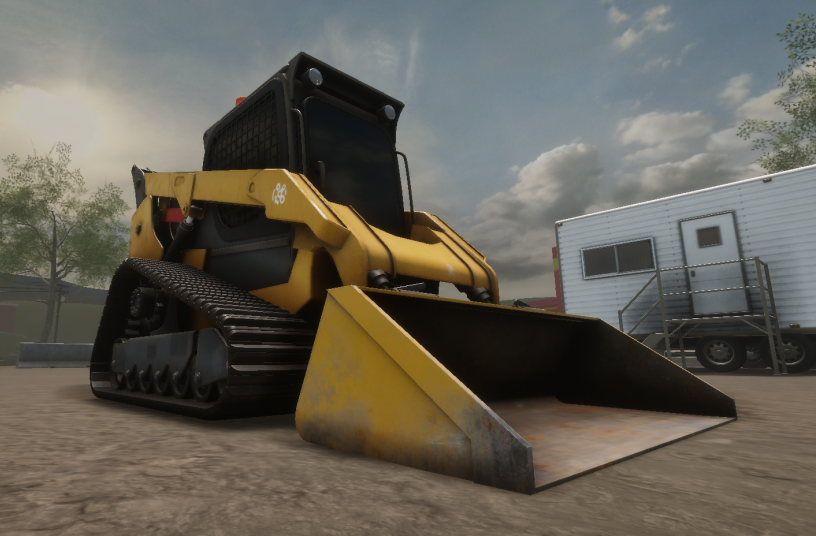 Compact Track Loader CM Labs<br>IMAGE SOURCE: CM Labs Simulations