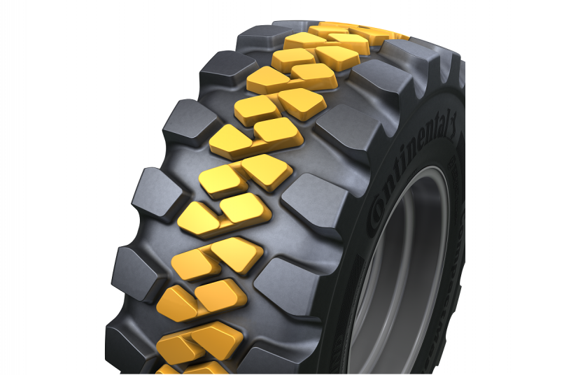 The tire is more effective at protecting against punctures and is designed to withstand the lateral forces of stationary turns. <br> Image source: Continental AG