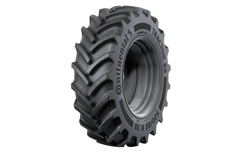 Tractor85: Supports the farmer in all weather and on all terrain. <br> Image source: Continental Tires