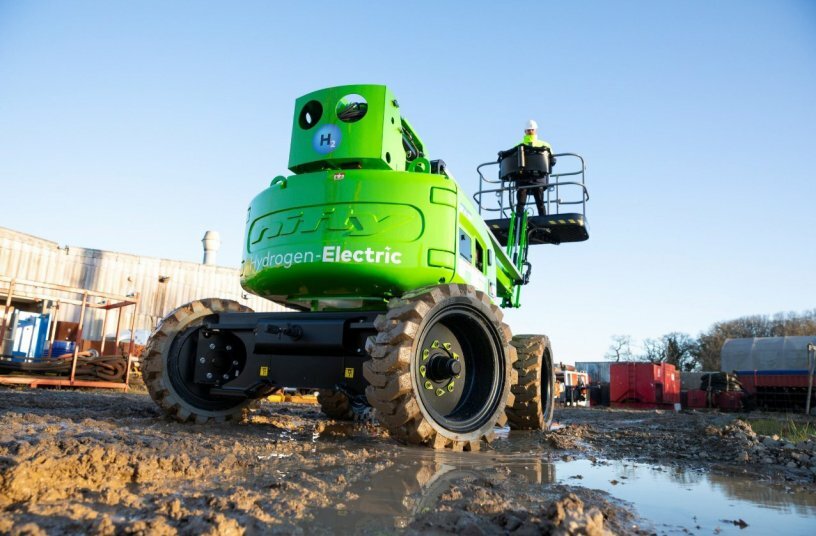 Deutschland befürwortet Hubarbeitsbühnen mit Wasserstoff-Elektro-Antrieb<br>BILDQUELLE: Niftylift