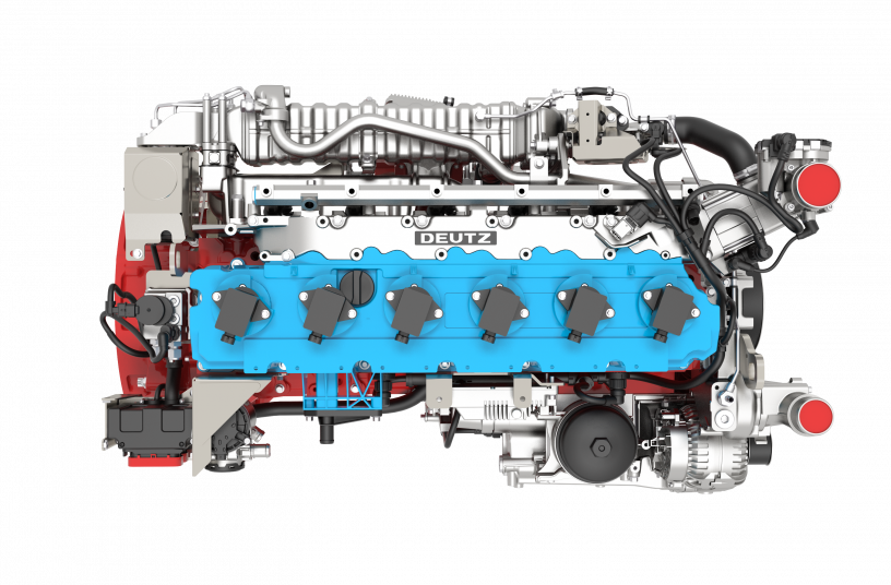 The TCG 7.8 H2 is DEUTZ's first hydrogen engine.<br>IMAGE SOURCE: DEUTZ AG