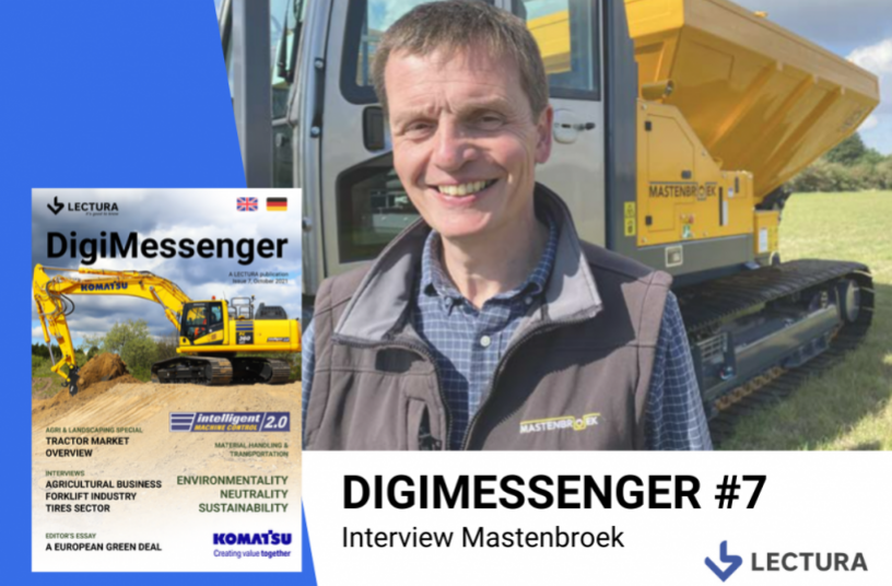 Mastenbroek Interview in the DigiMessenger #7 <br>Image source: LECTURA GmbH
