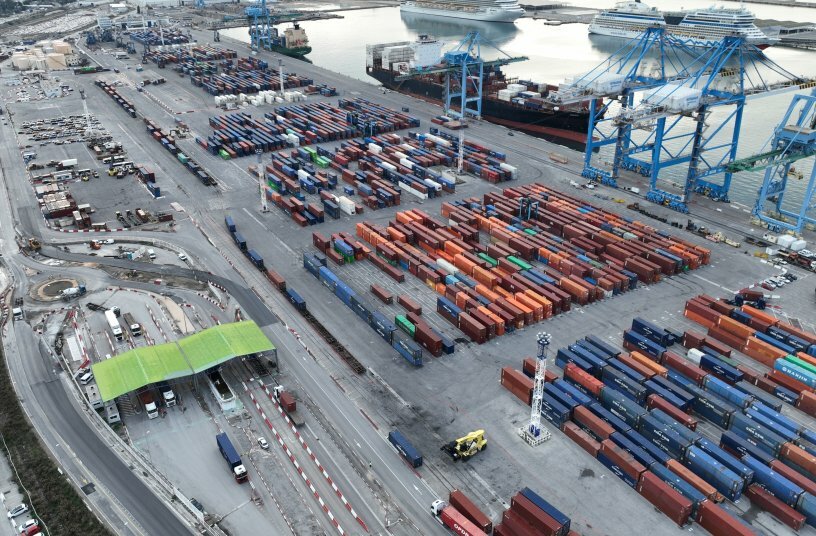 Med Europe Terminal<br>IMAGE SOURCE: Cargotec Corporation; Kalmar