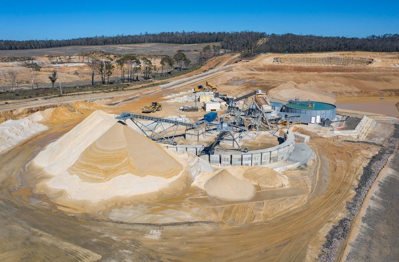 Terex Washing Systems Wash Plant Produces up to 300 tph in Australia <br> Image source: Terex Materials Processing