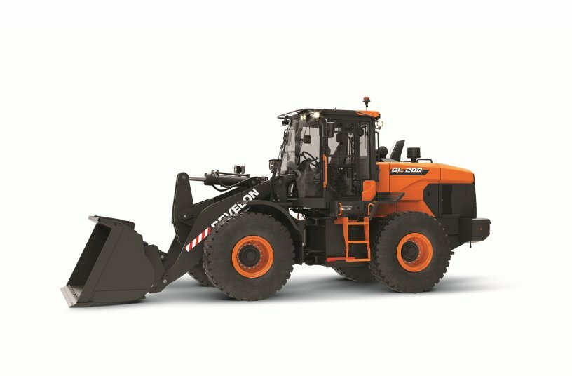 DEVELON DL280-7 wheel loader<br>IMAGE SOURCE: DEVELON