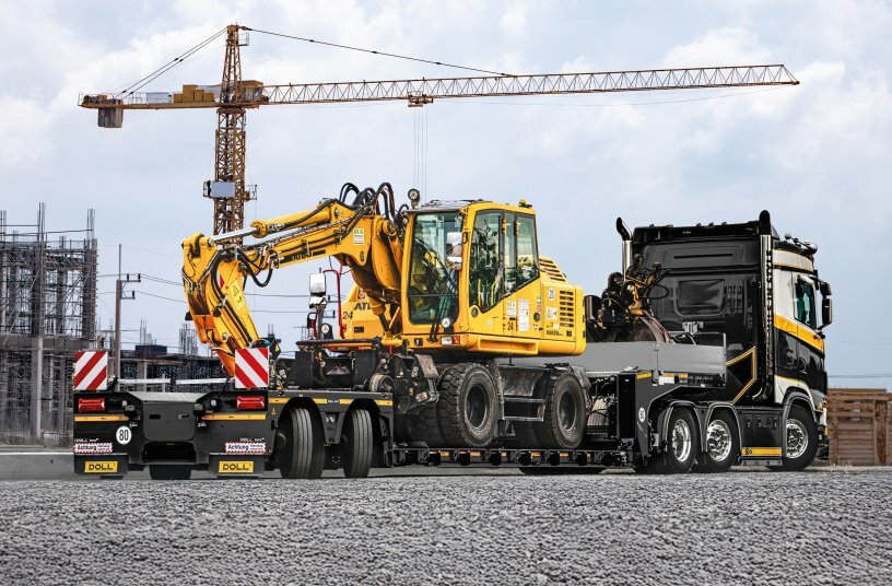 Neue Maßstäbe im Fahrzeugbau: DOLL NEXT Tiefbetten starten in Serie<br>BILDQUELLE: DOLL Fahrzeugbau GmbH