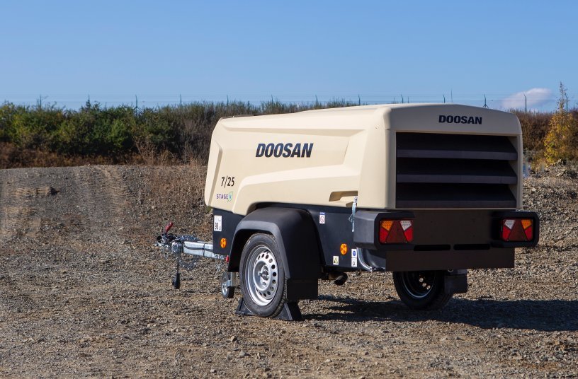 Neue kleine Stage-V-Kompressoren von Doosan Portable Power <br> Bildquelle: Doosan Bobcat EMEA