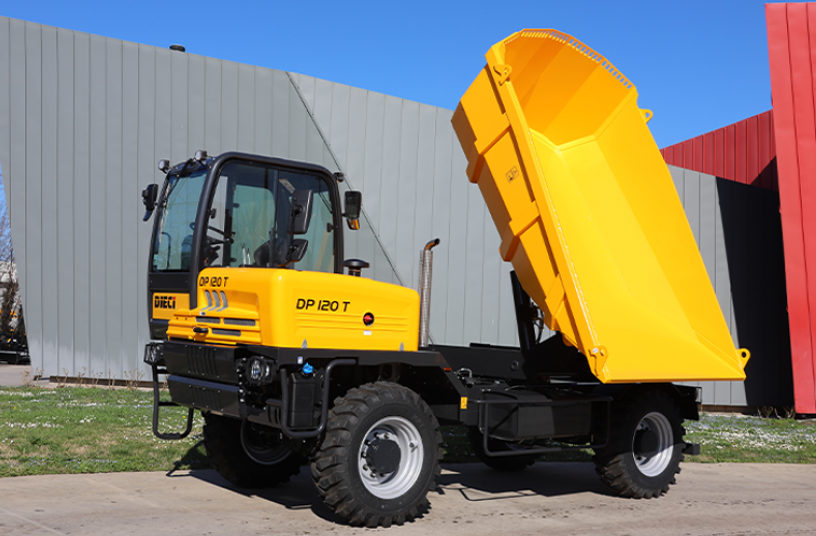 Dumper DIECI DP 120 T<br>IMAGE SOURCE: DIECI S.r.l.