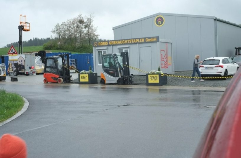 Einweihung der neuen Noris Gebrauchtstapler Lagerhalle<br>BILDQUELLE: Noris Gebrauchtstapler