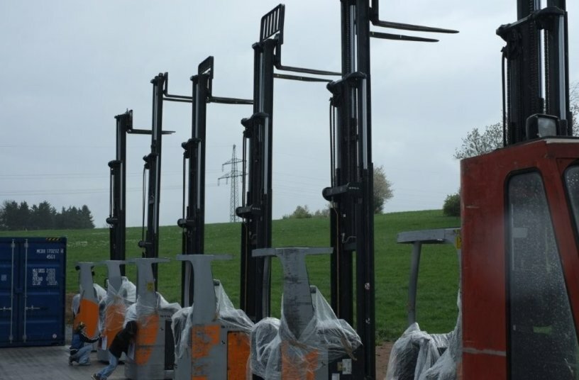 Einweihung der neuen Noris Gebrauchtstapler Lagerhalle<br>BILDQUELLE: Noris Gebrauchtstapler