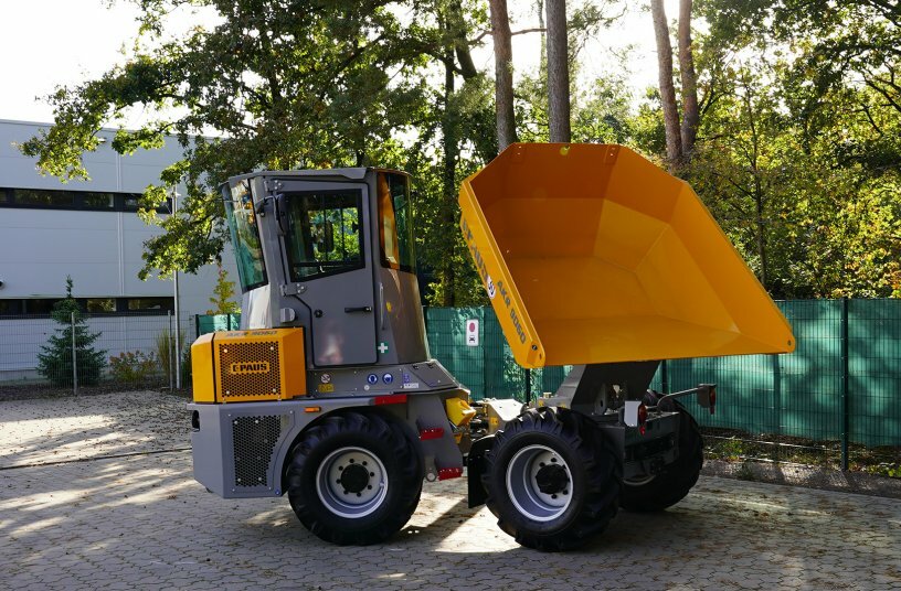 Dumper AKR 9060<br>IMAGE SOURCE: Hermann Paus Maschinenfabrik GmbH