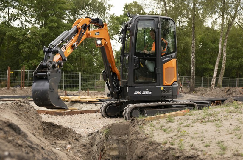 DEVELON DX25Z-7 Mini Excavator<br>IMAGE SOURCE: DEVELON
