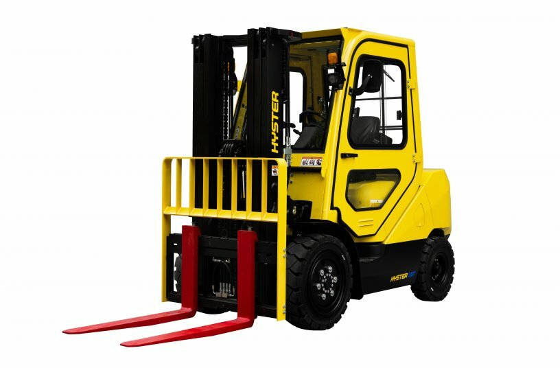 New Hyster® electric forklift brings ICE-like performance to indoor and outdoor operations<br>IMAGE SOURCE: Hyster®