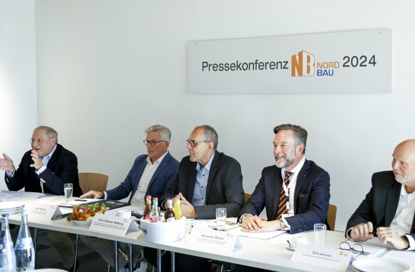 Aussteller der NordBau bereit für anstehende Infrastrukturmaßnahmen und mit Fokus auf Fachkräfte<br>BILDQUELLE:  Holstenhallen Neumünster GmbH