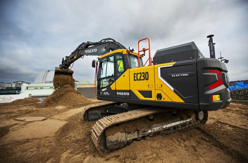 EC230 Electric Excavator<br>IMAGE SOURCE: Volvo Construction Equipment
