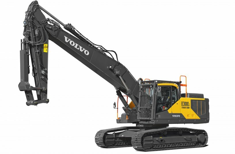 Volvo EC300E<br>IMAGE SOURCE: Volvo Construction Equipment