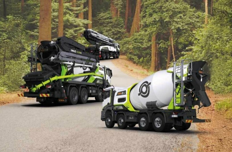 CIFA Energya electric truck mixer, 9 m³ and 10 m³ drum<br>IMAGE SOURCE: CIFA S.p.A.
