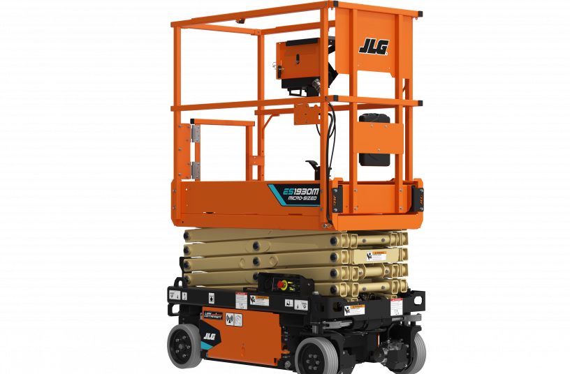 JLG stellt die neue Mikro-Scherenarbeitsbühne ES1930M vor<br>BILDQUELLE: JLG