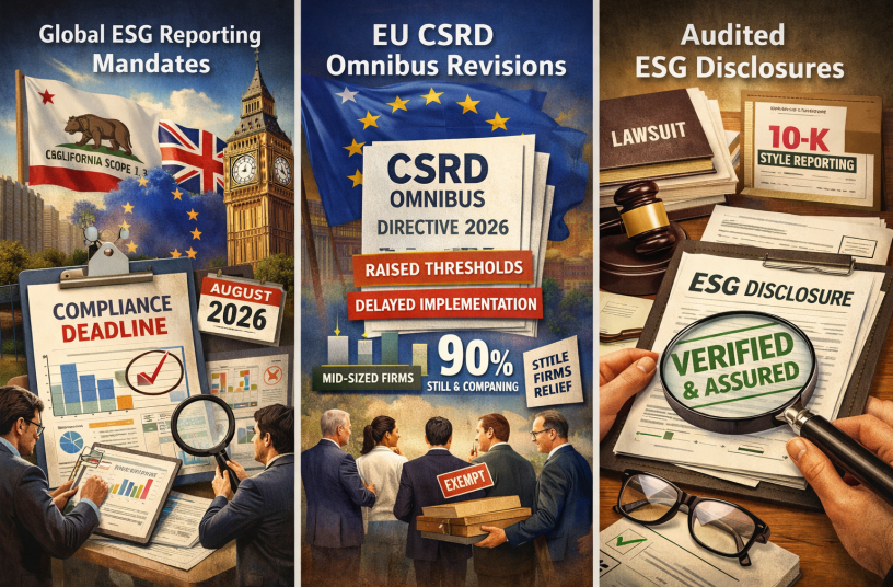 Global firms standardize ESG disclosures amid regulatory fragmentation