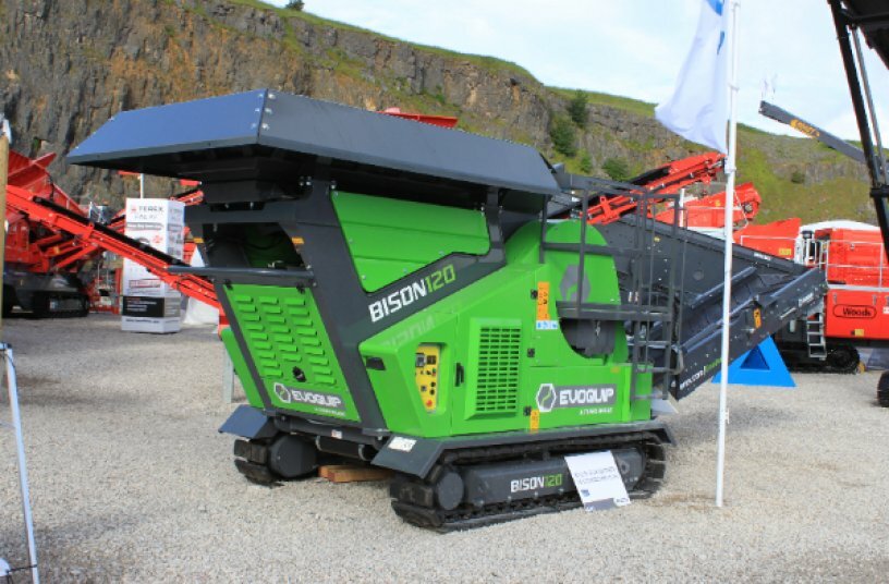 From its single Bison 120 starting point, EvoQuip now offers a comprehensive portfolio covering jaws, impactors, screens, conveyors, and - most recently - cone crushers<br>IMAGE SOURCE: EvoQuip