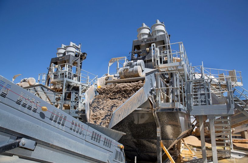 Terex Washing Systems Wash Plant Produces up to 300 tph in Australia<br>Image source: Terex Materials Processing