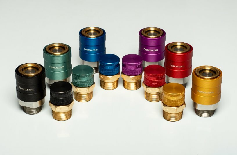 Femco Launches Color Coded Fluid Drain/Fill System for Heavy Equipment