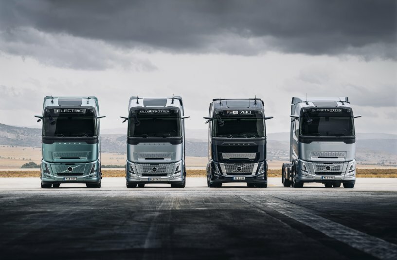 With aerodynamic design and innovative features, the FH Aero offers energy efficiency at a new level, available in four variants including biofuel.<br>IMAGE SOURCE: Volvo Trucks Deutschland