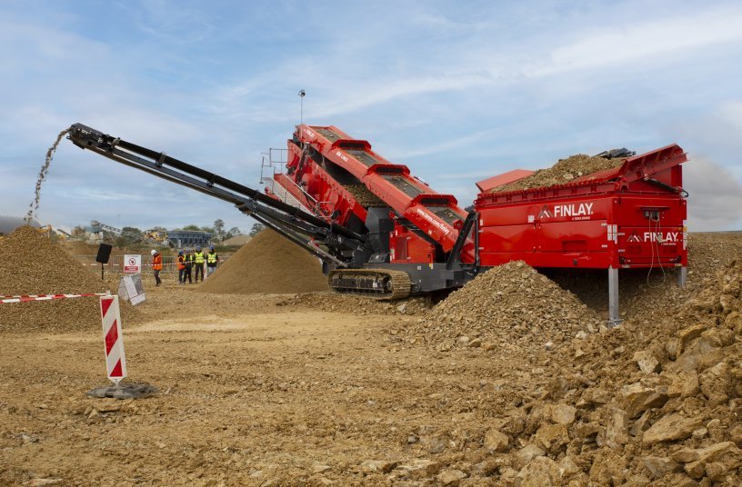 Finlay German Open Days<br>IMAGE SOURCE: Terex Materials Processing