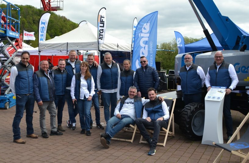 The Genie/ATG/BSI Team look forward to welcome visitors at Platformers’ Days<br>IMAGE SOURCE: Terex Corporation; Terex, Genie