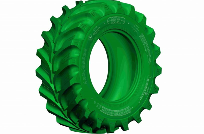 GREEN XLR EARTH agriculture tire<br>IMAGE SOURCE: GRI