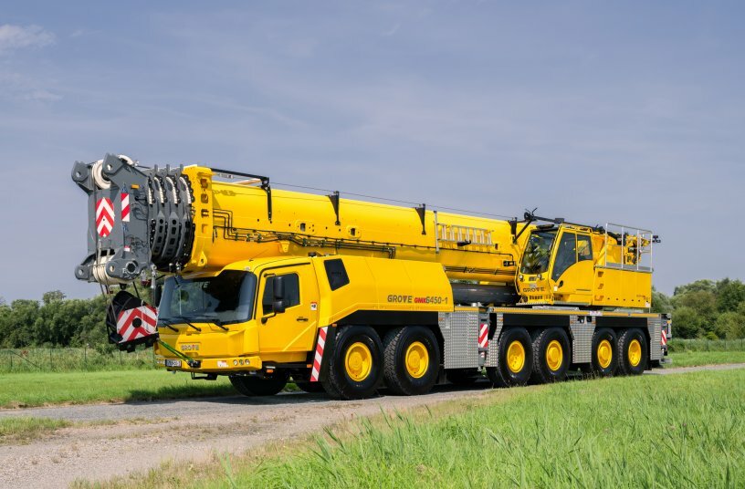 Grove GMK6450-1 all-terrain crane<br>IMAGE SOURCE: Manitowoc