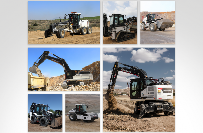 HİDROMEK continues to rise among the world's largest construction equipment manufacturers<br>IMAGE SOURCE: HİDROMEK