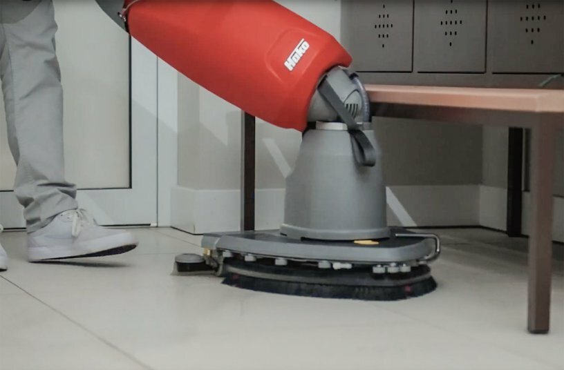 Dynamisch, schnell, flexibel: der Scrubmaster B5 für die gründliche Reinigung kleinerer, engerer Bereiche.<br>BILDQUELLE: Hako GmbH