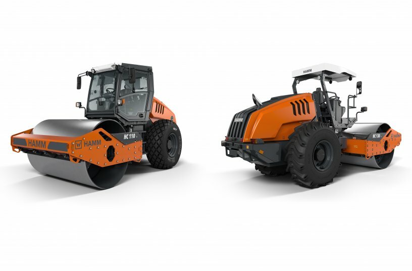 Zum ersten Mal auf der Paving Expo: Die Walzenzüge HC 110 – HC 130 G-Tier.<br>BILDQUELLE: WIRTGEN GROUP