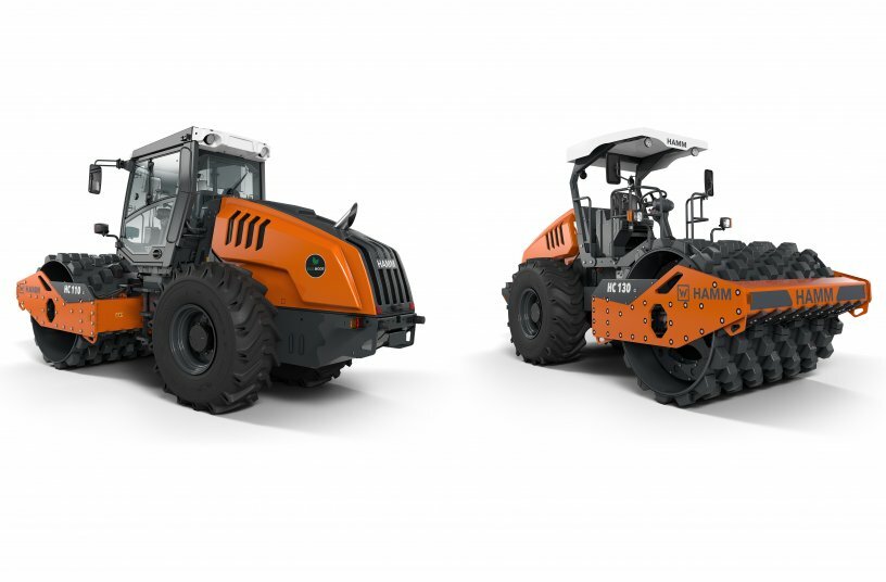 In either weight class, there are sales variants available with smooth or padfoot drum.<br>IMAGE SOURCE: WIRTGEN GROUP