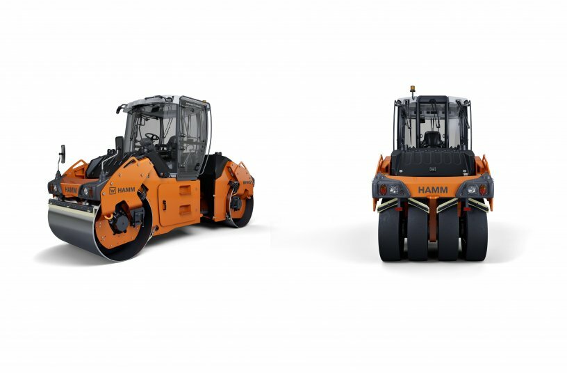 New HD 90–HD 110 P-Tier tandem rollers. The four new models are initially being launched in Brazil and in the Tier 3 regions of the Middle East, Africa and South East Asia.<br>IMAGE SOURCE: WIRTGEN GROUP