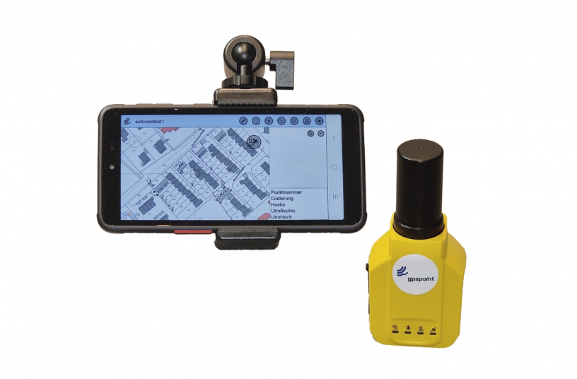 Handy mit Rover<br>BILDQUELLE: gpspoint