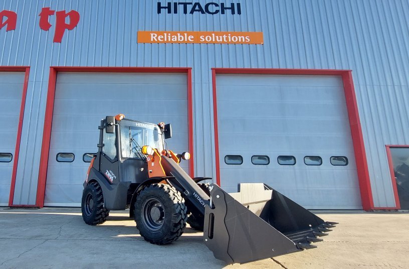 Hitachi wheel loader ZW95-6<br>IMAGE SOURCE: Hitachi Construction Machinery (Europe) NV