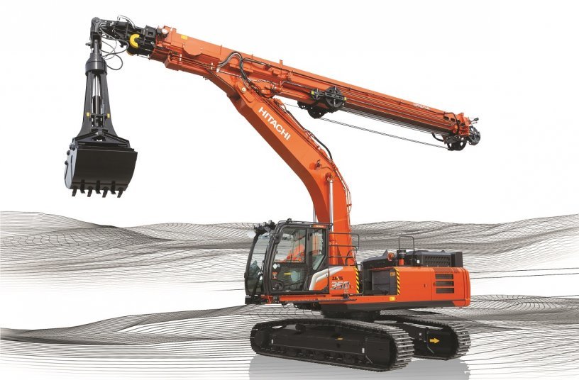 Hitachi ZX350-7CTA excavator<br>IMAGE SOURCE: Hitachi Construction Machinery (Europe) NV