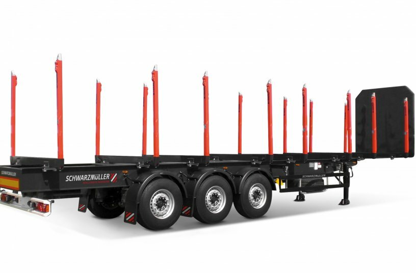 Schwarzmüller presents its proven timber semitrailer in Karlsruhe<br>IMAGE SOURCE: Wilhelm Schwarzmüller GmbH
