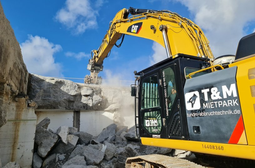The contractor had to contend with very limited space on the construction site. During operations, excessive noise levels had to be avoided.<br>IMAGE SOURCE: KEMROC