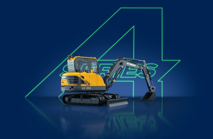 Hyundai launches the HW65A and HX65A models<br>IMAGE SOURCE: HD Hyundai Construction Equipment