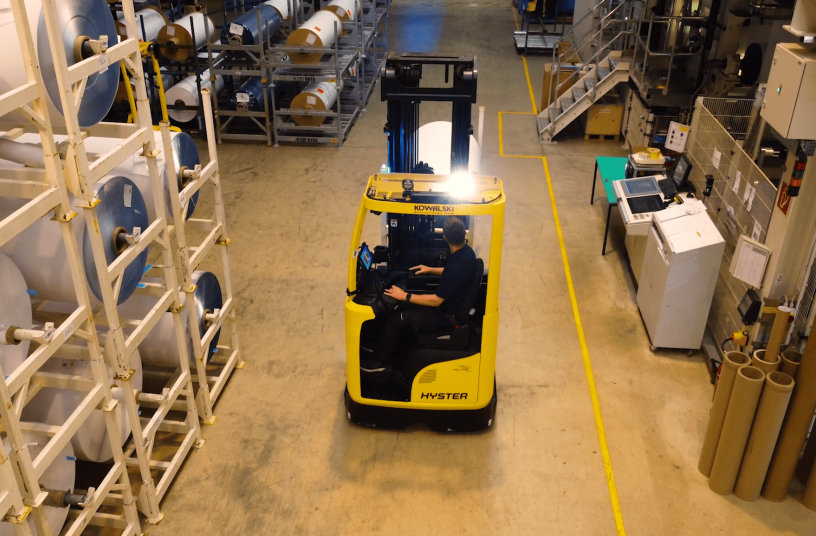 Hyster Poli-Tape Case Study<br>IMAGE SOURCE: Hyster Europe