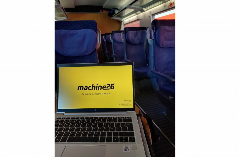 Machine26 prefers train travel over air travel whenever possible<br>IMAGE SOURCE: Machine26