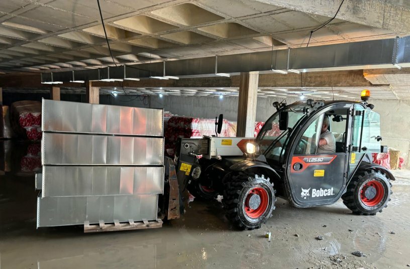 Manoeuvrability & Speed on Site from New Bobcat Telehandler<br>IMAGE SOURCE: Doosan Bobcat EMEA