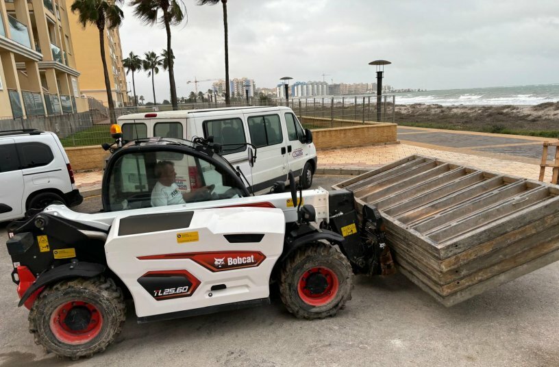 Manoeuvrability & Speed on Site from New Bobcat Telehandler<br>IMAGE SOURCE: Doosan Bobcat EMEA