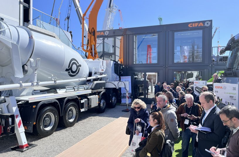CIFA presents the new Magnum MK35H with carbon boom at Bauma 2025<br>IMAGE SOURCE: CIFA